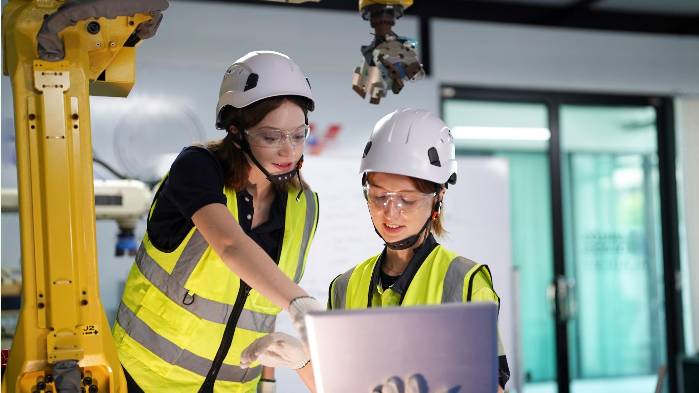 women in industrial settings